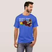 保護Your Nuts おもしろい Squirrel Pun National Tシャツ (正面フル)