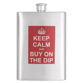 保買落ち着く フラスク (正面)