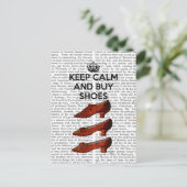 保買靴 ポストカード (スタンド正面)