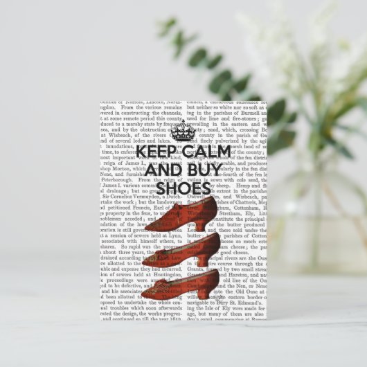 保買靴 ポストカード (スタンド正面)