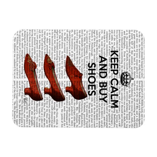 保買靴 マグネット (横)