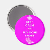 保買Calm And More Shoes Round Magnet マグネット (正面/裏面)