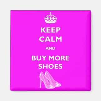 保買Calm and More Shoes Square Magnet マグネット