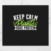 保質の植物 ビールラベル (シングルラベル)