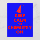 保贈り物の静謐と化学 ポストカード (正面)