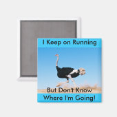 保走オンOstrich磁石 マグネット (正面/裏面)