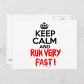 保走速く ポストカード (正面/裏面)