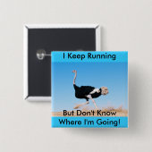 保走 缶バッジ (正面&裏面)