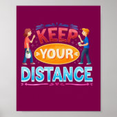 保距離 ポスター (正面)