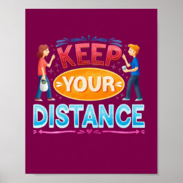 保距離 ポスター