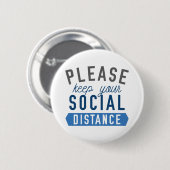 保距離 缶バッジ (正面&裏面)