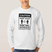保距離 Tシャツ (正面)