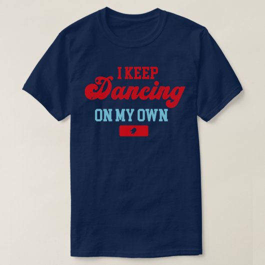 保踊りオン自分のフィラデルフィアおもしろい Tシャツ (デザイン正面)