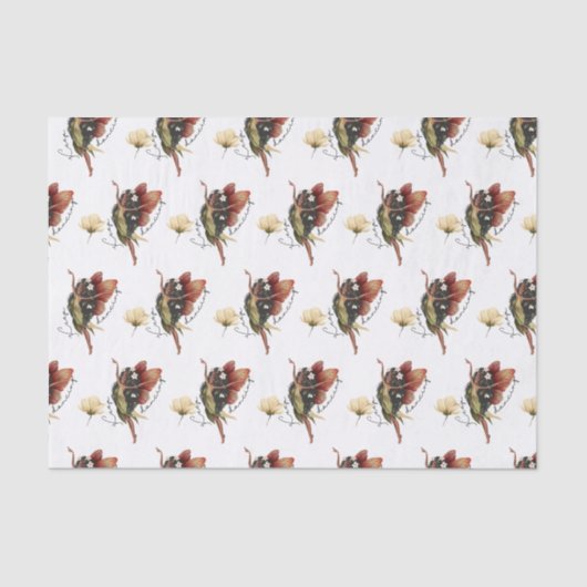 保踊りフェアリーティッシュペーパー 薄葉紙 (正面)