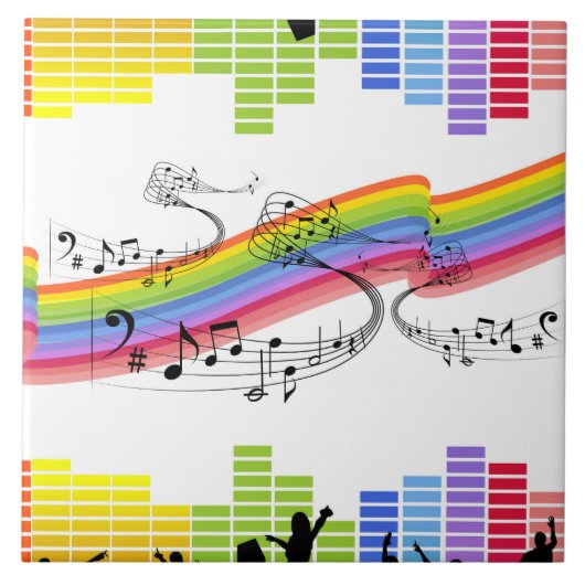 保踊り タイル (正面)