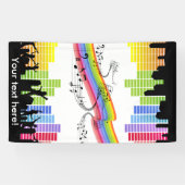 保踊り 横断幕 (横)