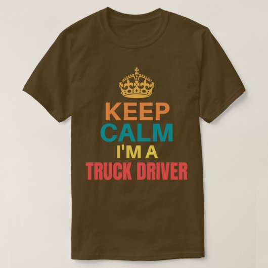 保車の運転士クラシック Tシャツ (デザイン正面)