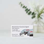 保車の険代理人 名刺 (スタンド正面)