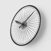 保転がの…自転車の時計 ラウンド壁時計 (傾斜)