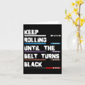 保転がベルトが黒くなる頃まで カード (黄色い花)