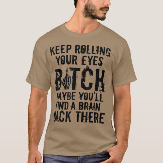 保転が目が脳に素晴らしなる Tシャツ