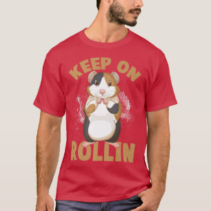 保転がOn Cute Hamster Guinea Pigs おもしろい Tee Tシャツ