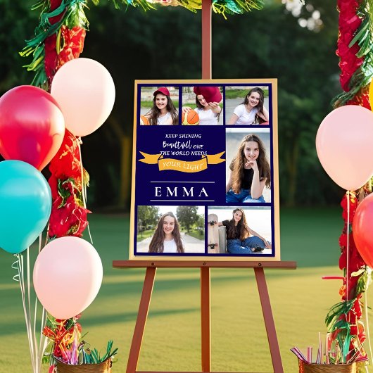 保輝く引用文写真数々の卒業写真 ポスター