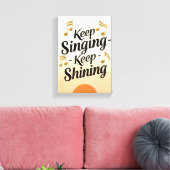 保輝く歌保 キャンバスプリント (インサイチュ (リビング))