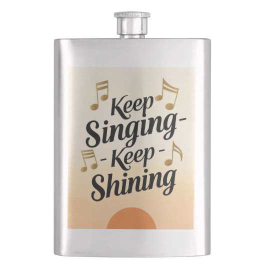 保輝く歌保 フラスク (正面)