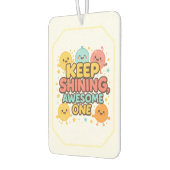 保輝く素晴らし1! – 陽気 カーエアーフレッシュナー (左)