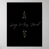 保進引用文感動的ポスター ポスター (正面)