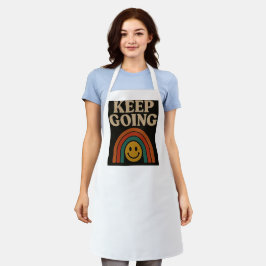 保進行：すべてのステップでのポジティブ エプロン