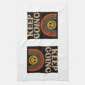 保進行：すべてのステップでのポジティブ キッチンタオル (縦)