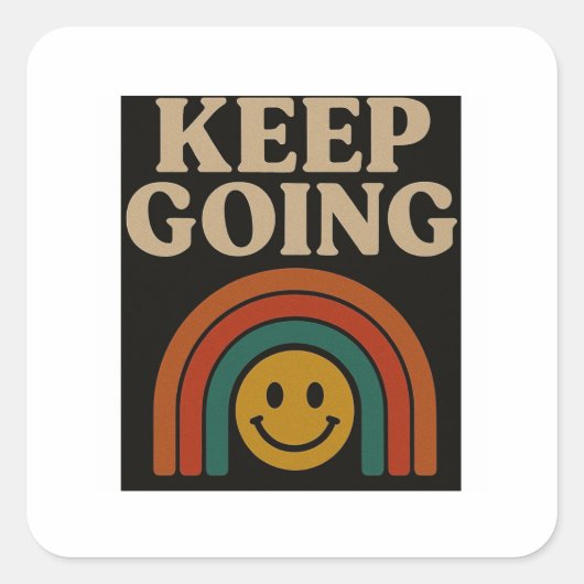 保進行：すべてのステップでのポジティブ スクエアシール (正面)