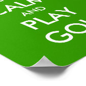 保遊ゴルフ用ポスター ポスター (角)