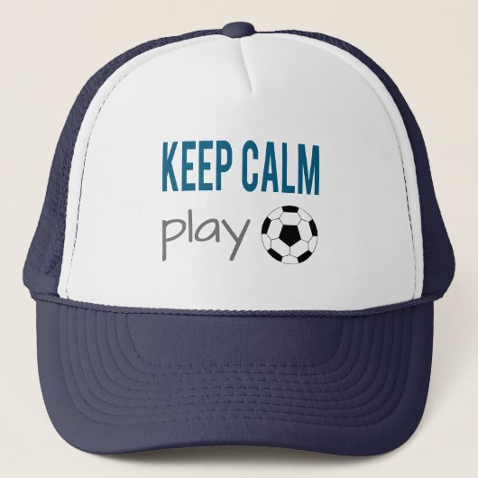 保遊サッカー帽 キャップ (正面)