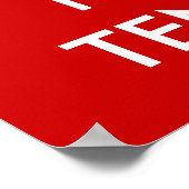 保遊テニスのポスター ポスター (角)