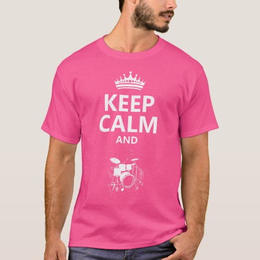 保遊ドラム冠 Tシャツ (正面)