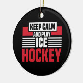 保遊ホッケース セラミックオーナメント (左)