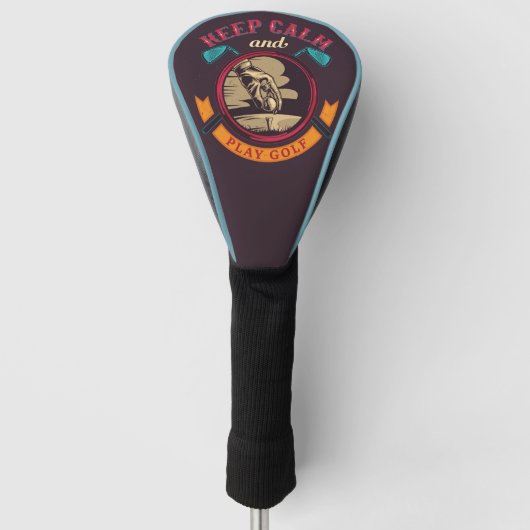 保遊ホルフ ゴルフヘッドカバー (正面)