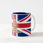 保遊板ゲーム ツートーンマグカップ (正面右)