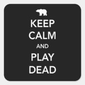 保遊死 スクエアシール (正面)