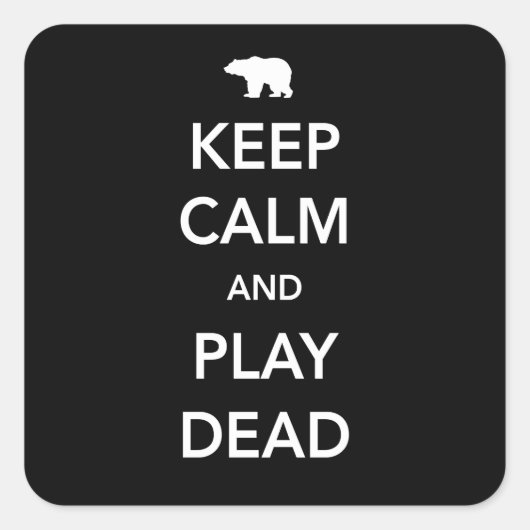 保遊死 スクエアシール (正面)