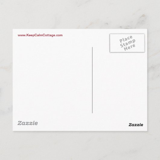 保遊赤 ポストカード (裏面)