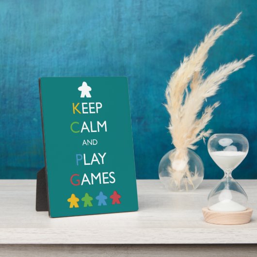 保遊A |ボードゲーム愛好家 フォトプラーク (側面)