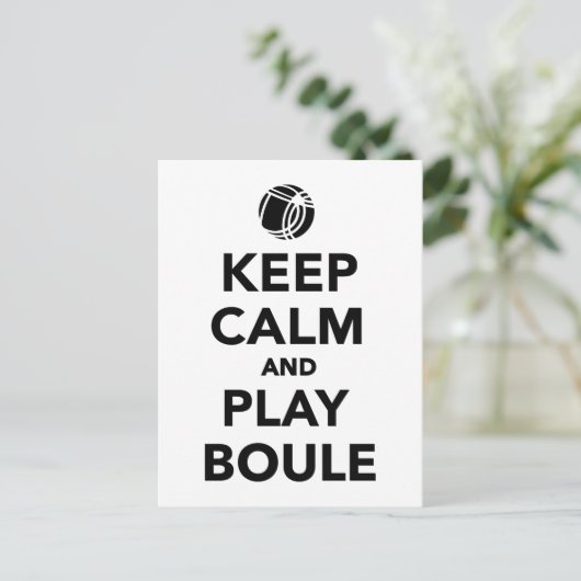 保遊Boule Boccia ポストカード (スタンド正面)