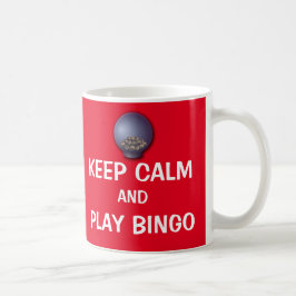保遊CalmとBingoのおもしろい引用文 コーヒーマグカップ