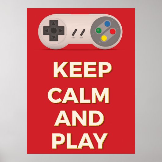 保遊CalmとVintageポスター ポスター (正面)