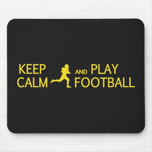 保遊Calm & Footballカスタム color mousepad マウスパッド (正面)