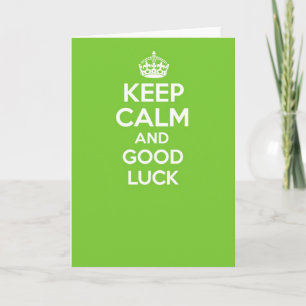 保運ご挨拶状 – GOOD LUCK カード